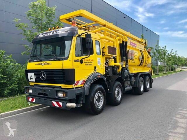 Vedere le foto Veicolo per la pulizia delle strade Mercedes SK 3535 K/8X4/4 Saug und Kanalreinigung - KLIMA