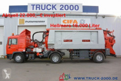 MAN 14.232 + Hellmers 16m³ HD Saug Spüler Auflieger used sewer cleaner truck