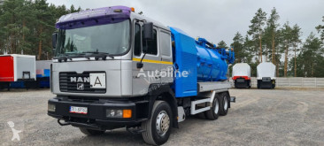 MAN sewer cleaner truck 26.414 WUKO ELEPHANT 6x4