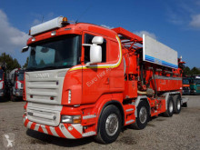 Maquinaria vial Scania L R620 8x4 Hemers 13500 Recycer camión limpia fosas usado