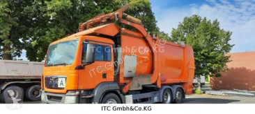 Maquinaria vial camión volquete para residuos domésticos usado MAN TGA 26.320 6X2 Müllwagen