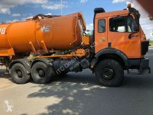 Maquinaria vial camión limpia fosas usado Mercedes 2635 Saugwagen 3 Achser