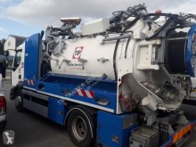 Maquinaria vial camión limpia fosas usado Renault