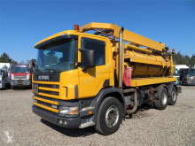 Maquinaria vial camión limpia fosas usado Scania L 124G-360 6x2*4 Hvidtved arsen 11.000