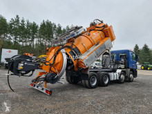 Camion hydrocureur MERCEDES-BENZ ACTROS 8x4 WUKO RECYTLING do zbierania odpadów płynnych