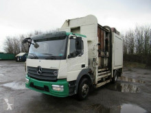 Maquinaria vial Mercedes 1624L 2 Kammer-Müllwagen, Euro 6 camión volquete para residuos domésticos usado