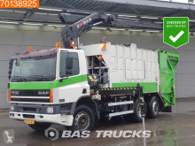 Camion de colectare a deşeurilor menajere DAF 75CF290 Manual Geesink Aufbau Crane Kran Hiab 190 W-3