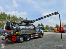 Scania CAPPELLOTTO CAPCOMBI 2600 VACUUM CLEANER Kanal Saug Druck camion hydrocureur occasion