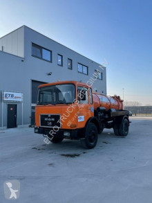 MAN 16.192 (BIG AXLE / STEEL SUSPENSION / MANUAL PUMP / 7500 L) used sewer cleaner truck
