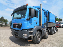 Maquinaria vial camión limpia fosas MAN TGS 35.480 8x4 Simon Moos Genbrugssuler