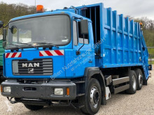 Maquinaria vial camión volquete para residuos domésticos MAN 26.314 6x2 Haller, Retarder, Klima, Blatt/luft