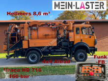 Camion autospurgo Mercedes 1831 4x4 Hellmers Saug HD Spüler 8,3 m³ + FB