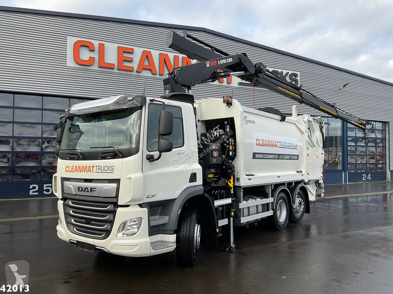 Vägmaskiner DAF FAN 340 Hiab 23 ton/meter...