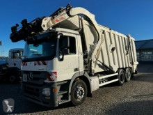 Maquinaria vial camión volquete para residuos domésticos Mercedes Actros 2532 Frontlader Faun 533