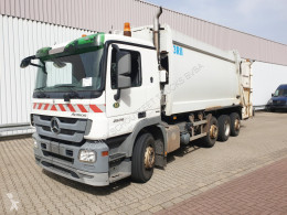 Maquinaria vial camión volquete para residuos domésticos Mercedes Actros 3236 L 8x2/6 3236 L 8x2/6, 2x Lenkachse, Schörling Aufbau, Zoeller-Schüttung