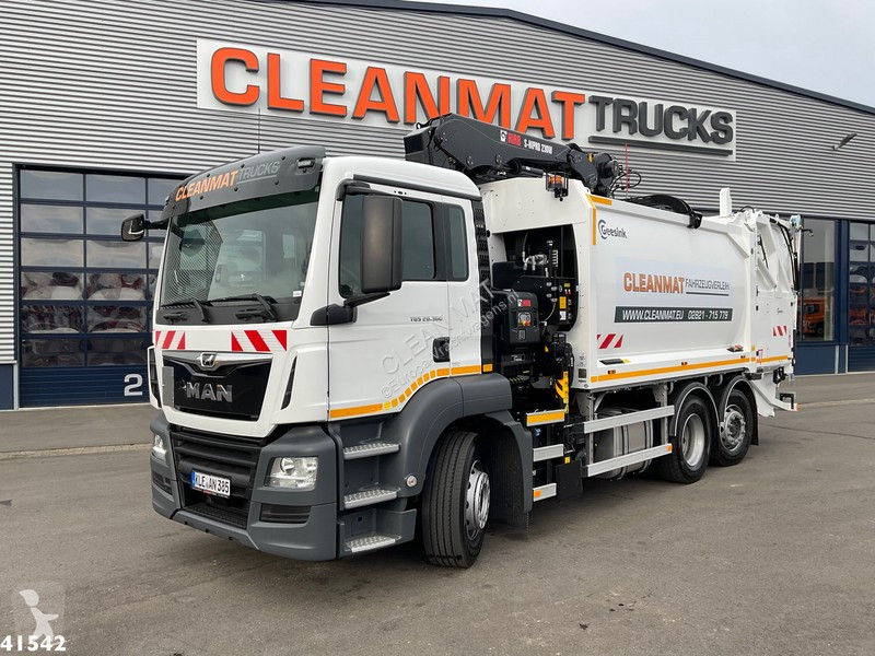 Vägmaskiner MAN TGS Hiab 23 ton/meter laadkraan