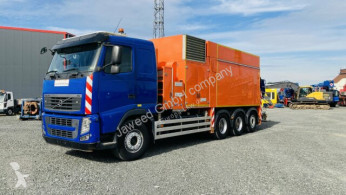 Maquinaria vial Volvo FM12 Saugbagger MTS Doppelturbine /fahren&saugen camión limpia fosas usado