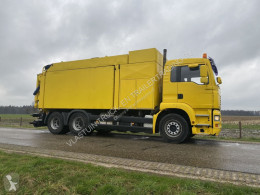 Maquinaria vial camión limpia fosas MAN MTS 2 TURBINES | GRONDZUIG MACHINE | SAUGBAGGER | SUCTION TRUCK |