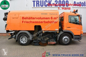 Maquinaria vial camión barredora Mercedes Atego 1324 Bucher CityFant 60 +Wartungsnachweise