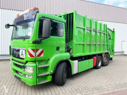Maquinaria vial camión volquete para residuos domésticos MAN TGS 26.320 6x2-4 LL 26.320 6x2-4 LL, Lenkachse, HALLER M23X, Zöller-Schüttung
