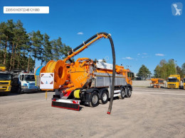 Camion hydrocureur MAN WUKO LARSEN RECycler 414 RECYCLING for the collection of waste