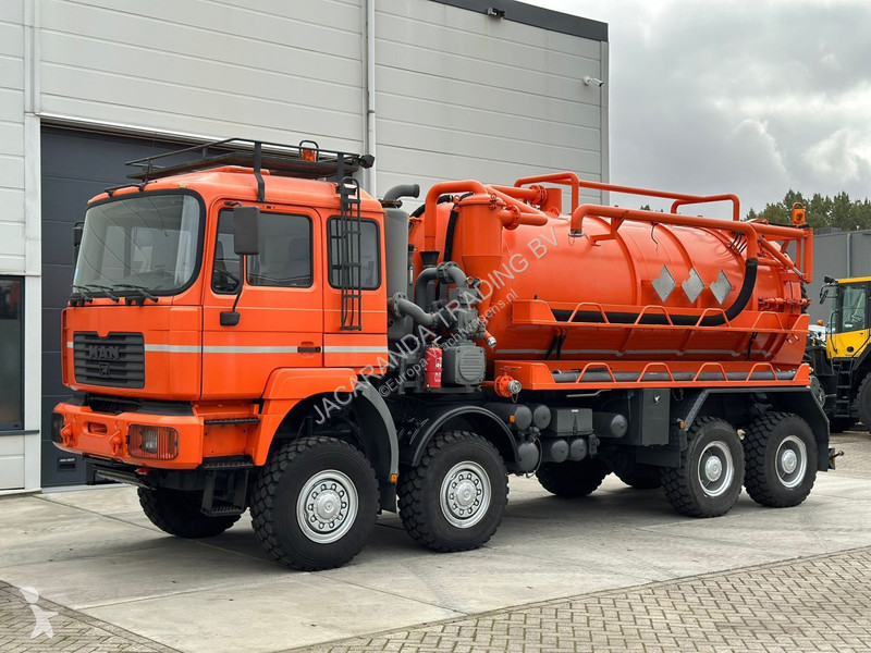 Vägmaskiner MAN 35 464 SEWER VACUUM TRUCK