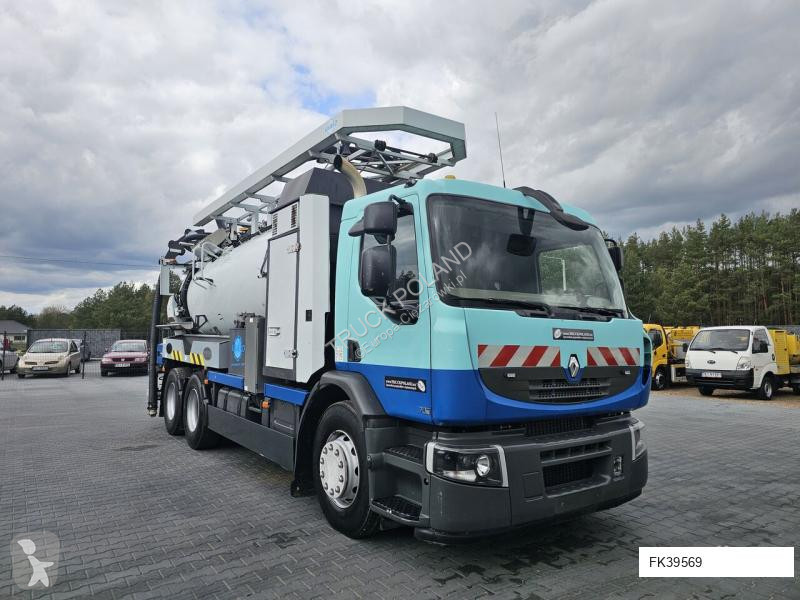 Renault RIVARD RECYTLING road network trucks