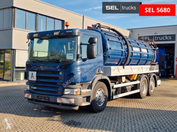 Camion hydrocureur Scania