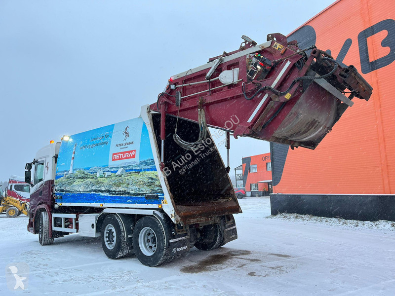 Vägmaskiner Scania 370 6x2/4 NTM KH-HB 21 m3
