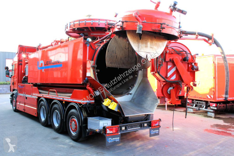 Gemeentevoertuig Scania R560 V8 8x4 Kroll 20m³...
