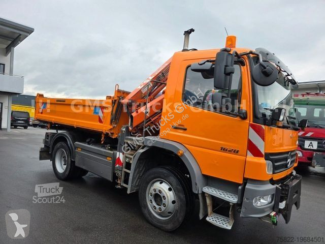 Vrachtwagen Mercedes 1628 / 4X4 ALLRAD / 12m...