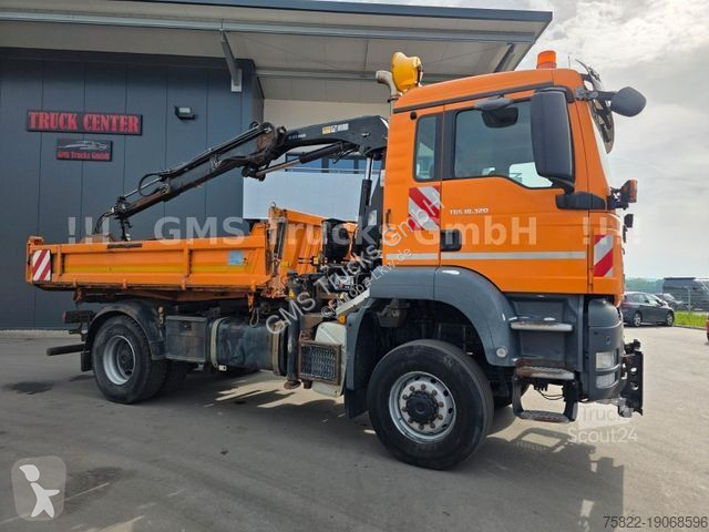 Vägmaskiner MAN TGS / 4X4 ALLRAD / Kipper +...