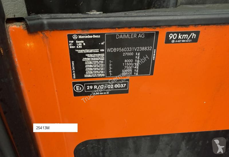 Коммунальная техника  Mercedes 2635