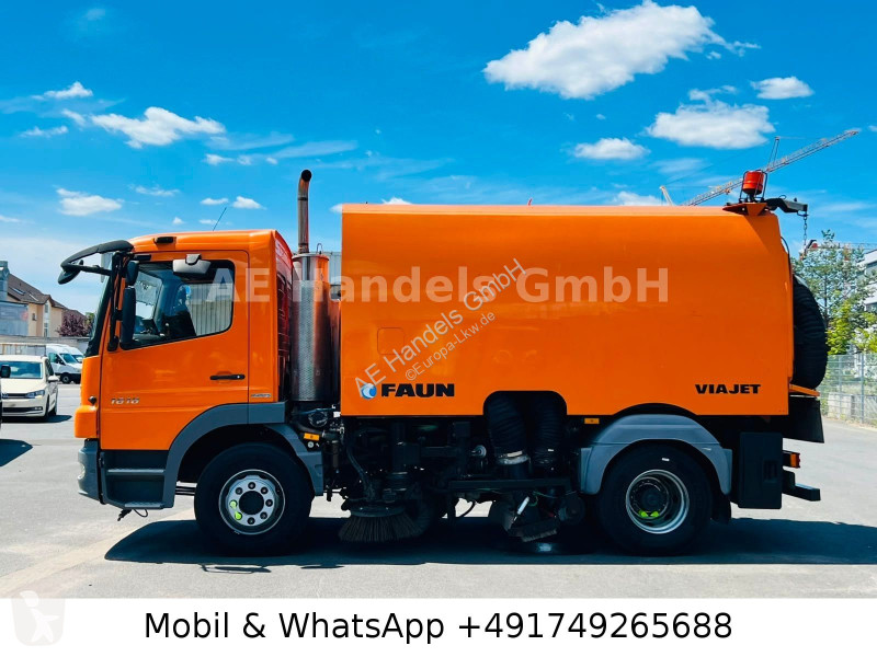 آلة لصيانة الطرق Mercedes II 1518 BB S FAUN...