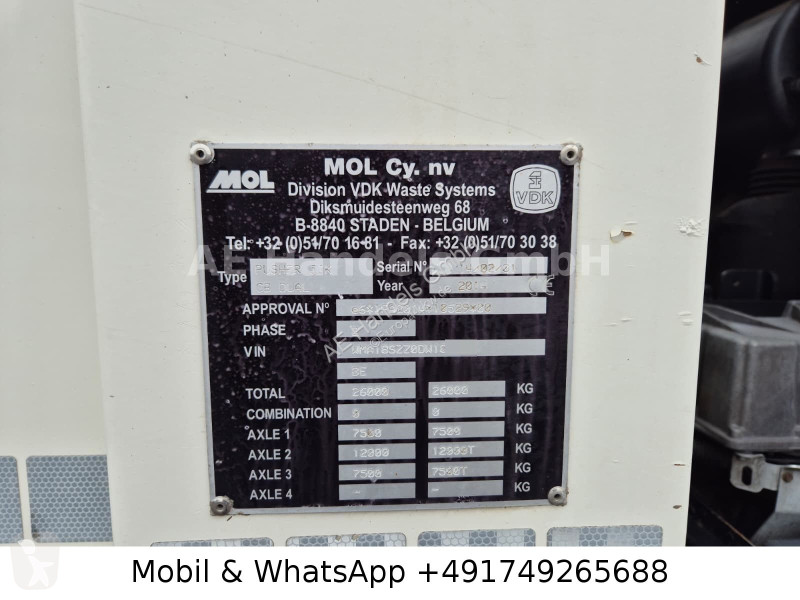 Engin de voirie MAN 26.320 M BL MOL VDK Pusher...