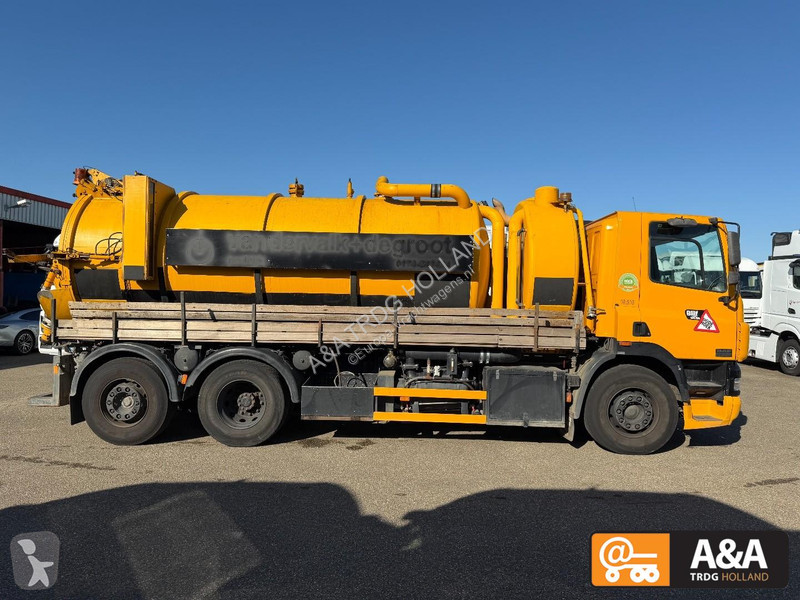 Vehículo de limpieza viaria DAF 340 6x2 - Sewer...