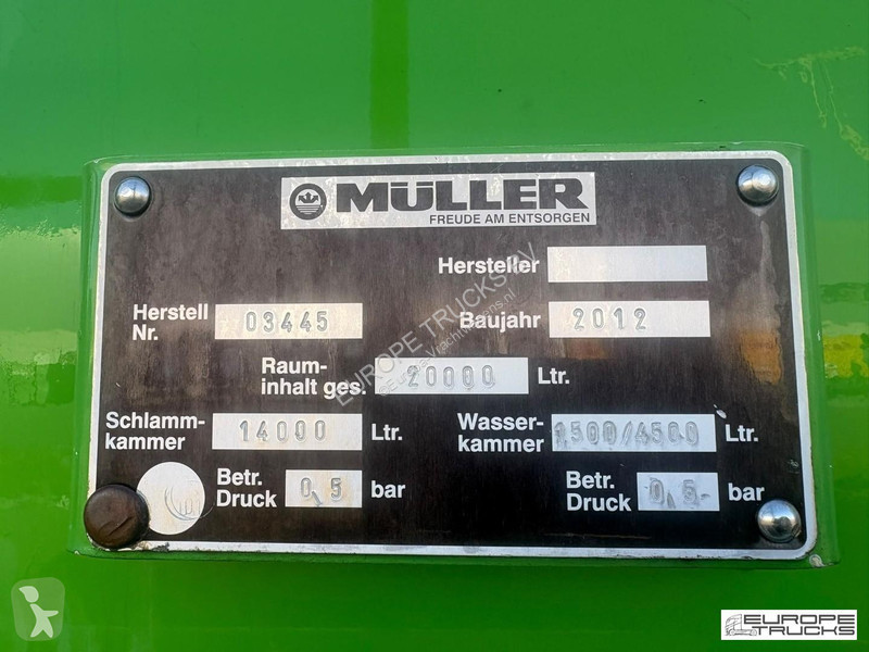 Silniční stroje DAF 410 NL Truck - Muller VMF...