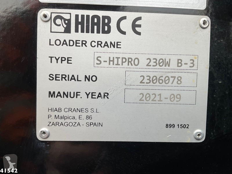 Vägmaskiner MAN TGS Hiab 23 ton/meter laadkraan