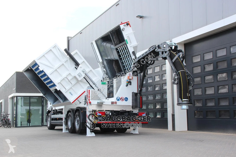 MAN MTS DINO 8 Saugbagger road network trucks