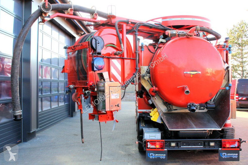 Gemeentevoertuig Scania R560 V8 8x4 Kroll 20m³...