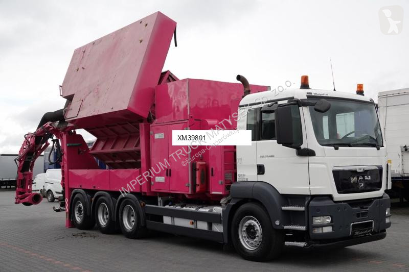Vägmaskiner MAN TGS 35.480 / 8X4 / ASENIZACYJNY...