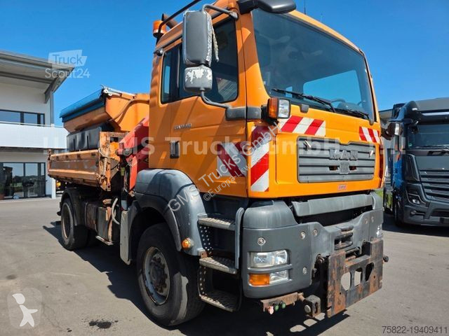 Lastbil MAN TGA 18.360 / 4X4 Allrad / Palfinger...