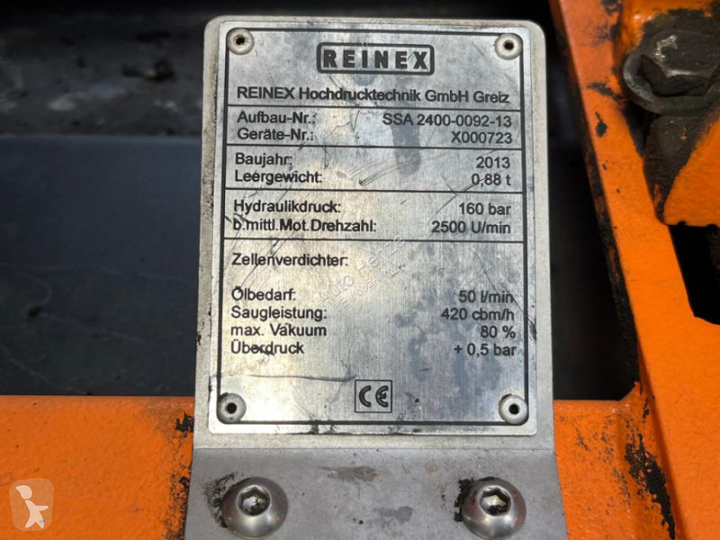 Gemeentevoertuig Multicar FUMO M30 Saug +...