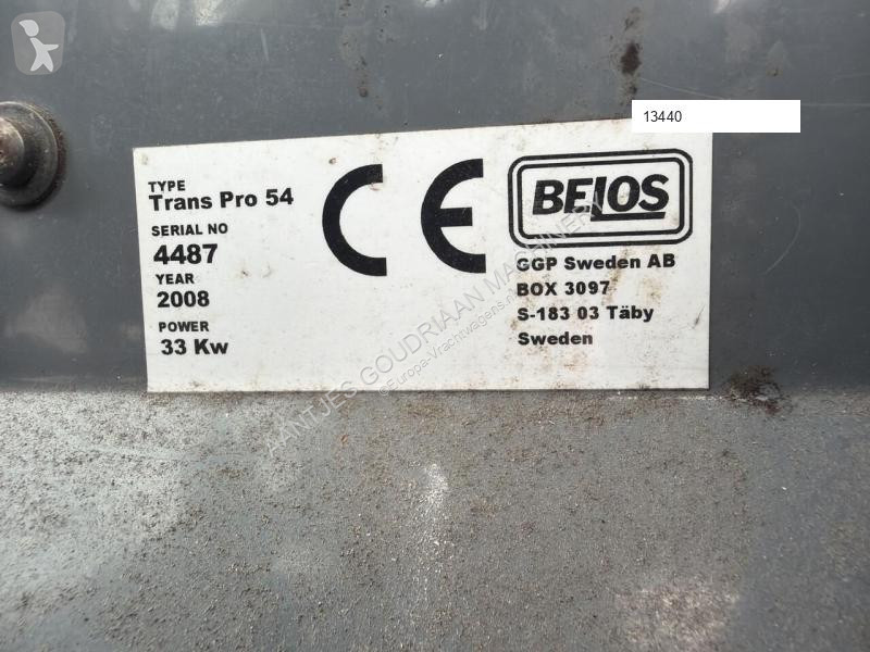 Engin de voirie  Werktuigdrager Trans pro 54