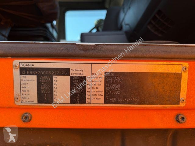 آلة لصيانة الطرق Scania R 400 6X2 MÜLLWAGEN