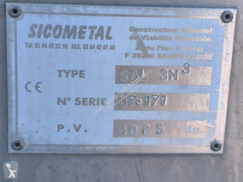 آلة لصيانة الطرق Sicometal Sur berce ampliroll