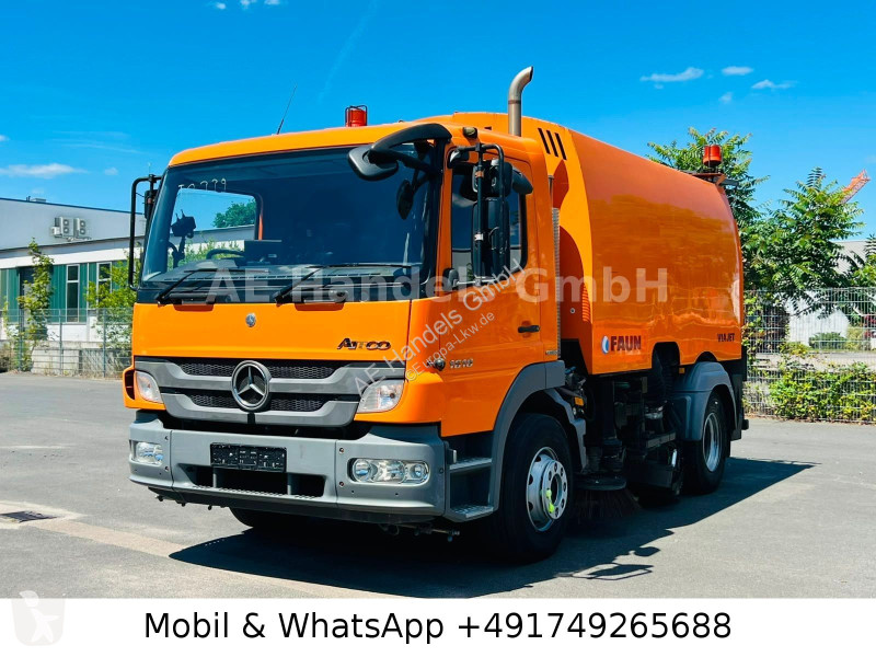 آلة لصيانة الطرق Mercedes II 1518 BB S FAUN...