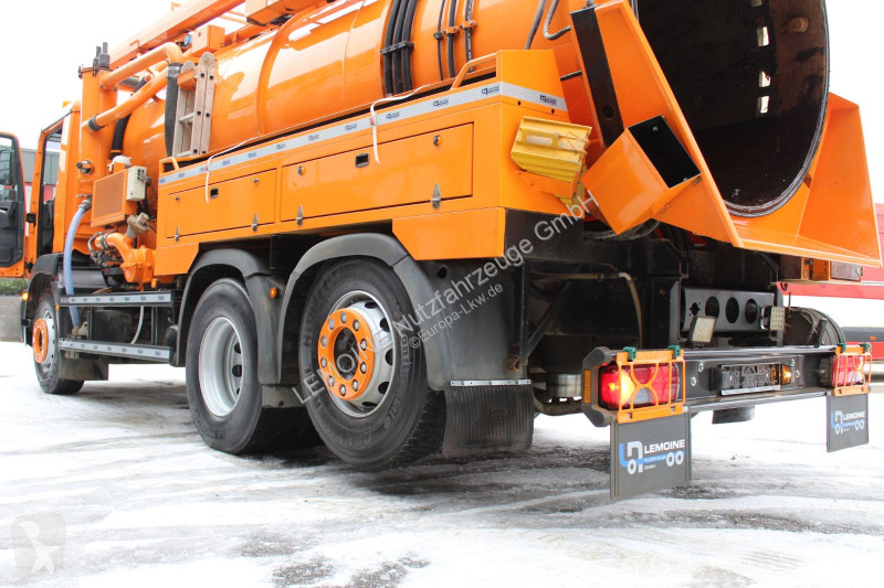 Engin de voirie MAN 26.340 6x2 Müller 13m³ Saug...