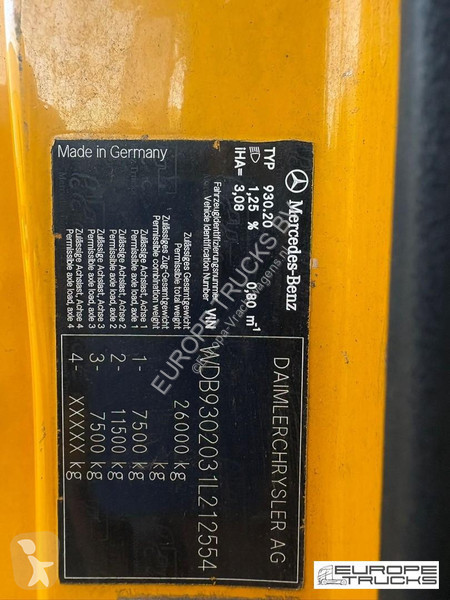 Silniční stroje Mercedes 2532 Steel/Air - 6x2 -...
