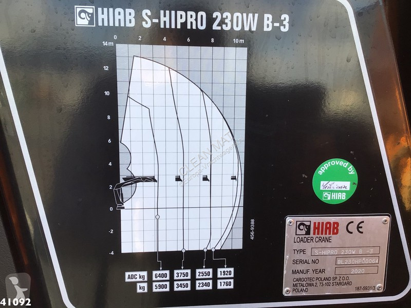 Vägmaskiner DAF FAN  340 Hiab 23 ton/meter...